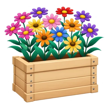 flower box sticker
