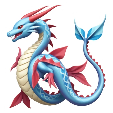 Gyarados-Milotic-Abomasnow-Salamence-Suicune-Kyogre-fusion, full body sticker