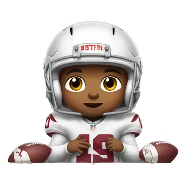 Kyler Murray as a baby playing video games sticker