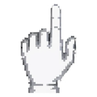single finger sticker