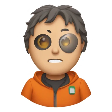 south park kenny sticker