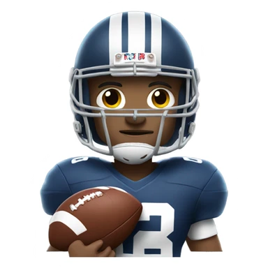 NFL player sticker