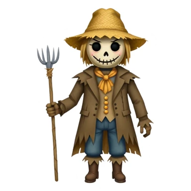 scarecrow villain sticker