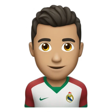 CR7 AVEC UNE MOUCHE sticker