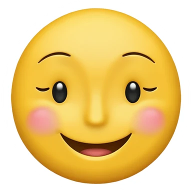 Emoji, smiley face with 1 eye closed sticker