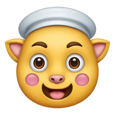 visage d'un pretre avec une calvitie et une toge sticker