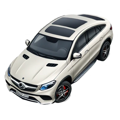 Mercedes Gle 43 coupe  sticker