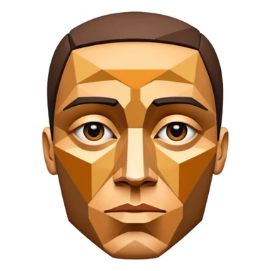 Gualdim Pais templar in cubism mode sticker