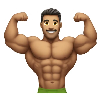 Body builder  sticker