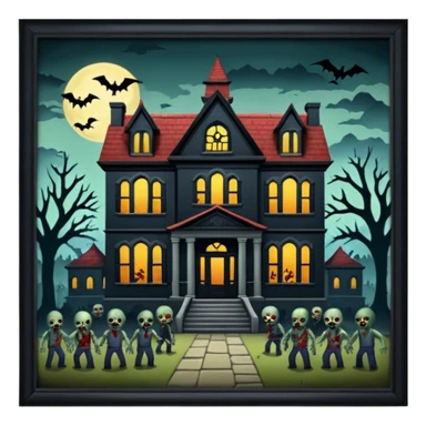 Resident Evil game sticker