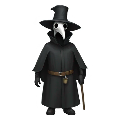 plague doctor sticker