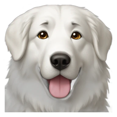 Great Pyrenees dog sticker