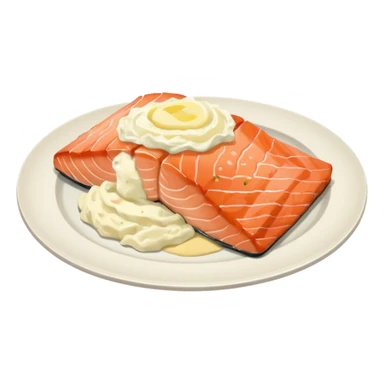 saumon puree  sticker
