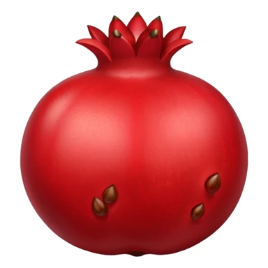 pomegranate with seeds sticker