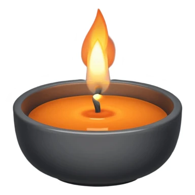 “Create a simple, modern logo of a candle flame above a small bowl-shaped holder. Use a clean, minimal design with an orange flame and a dark gray holder. Beneath the logo, include the text ‘All about candles’ in a friendly, rounded font. Keep the overall style clean, warm, and approachable.” sticker