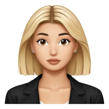 hailey bieber sticker