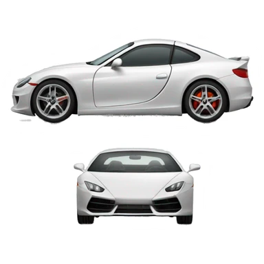 sport car, right side, realistic wheels sticker