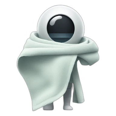 paranoid android carries his towel sticker