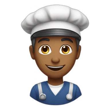 Saïd the canteen staff sticker