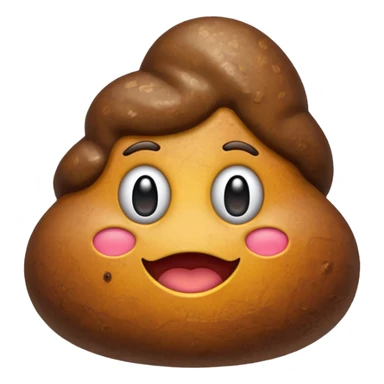 Poop emoji with supermicro logo sticker