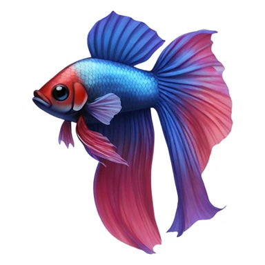 Betta fish sticker