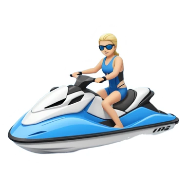 Moto de agua sticker