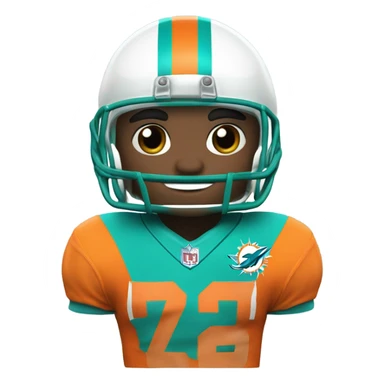 Miami dolphins  sticker