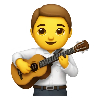 Cavaquinho con taza sticker