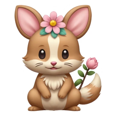 Teddiursa-Minccino-Meowscarada-fusion  sticker