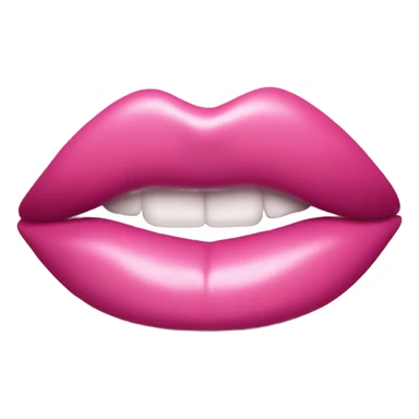pink kisses sticker