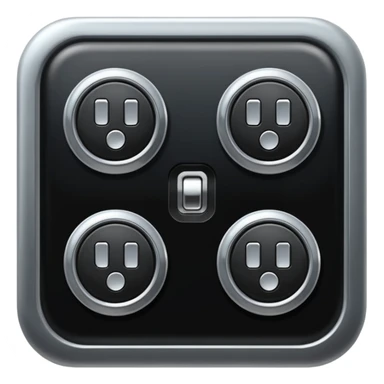 switch on engine button in black sticker