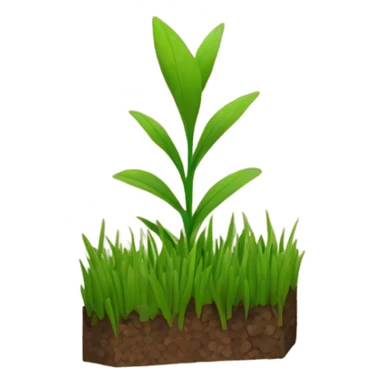 bloc de terre minecraft sticker