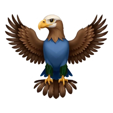 Hogwarts Ravenclaw brown Eagle sticker