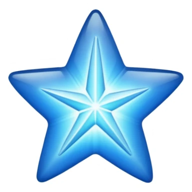 blue star sticker