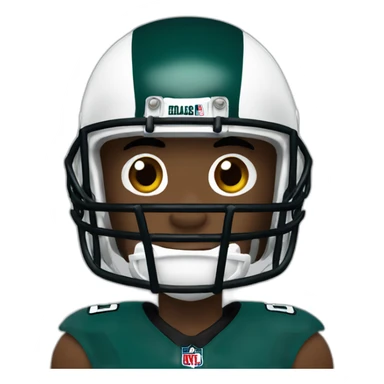 NFL eagles player sticker