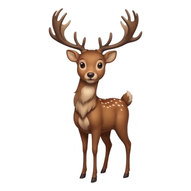 a new yeas's deer sticker