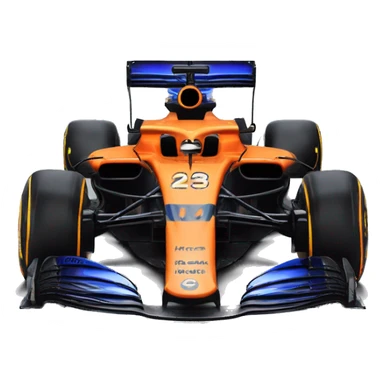MCL38, the 2024 team McLaren car for formula 1 sticker