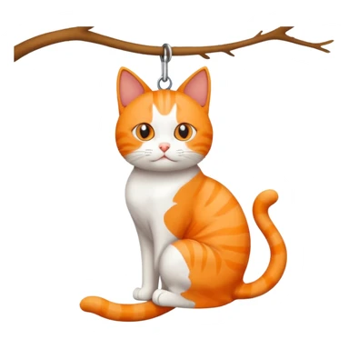 Mock the hang in there kitten  sticker