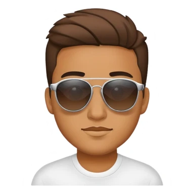 Kaleb with awesome sunglasses sticker