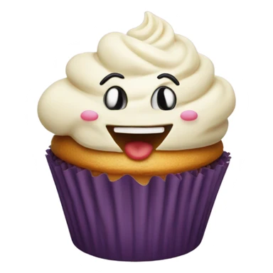 Edp445 eating a cupcake sticker