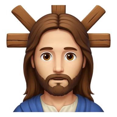 Jesus Christ on cross  sticker