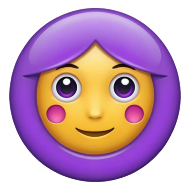 Rond violet normal sticker