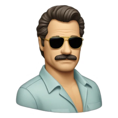 Magnum PI sticker