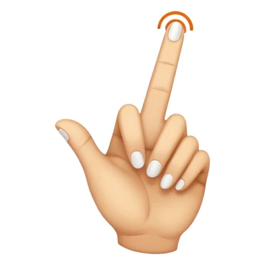 Clicker icon with hand cursor for Roblox game sticker