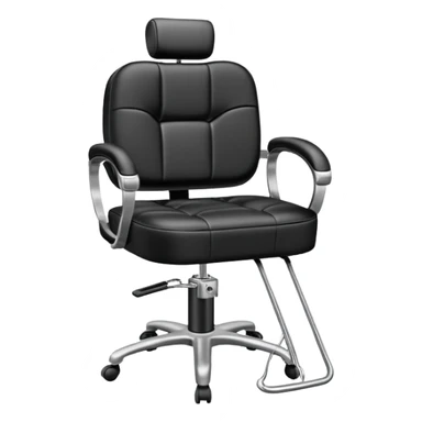 Hairstylist chair neutral sticker