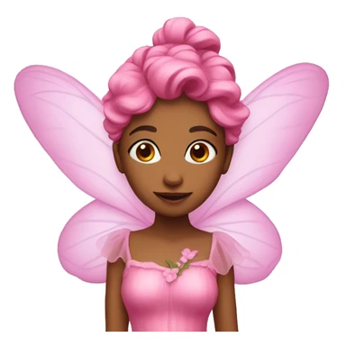 Fairy with Pink dress sticker