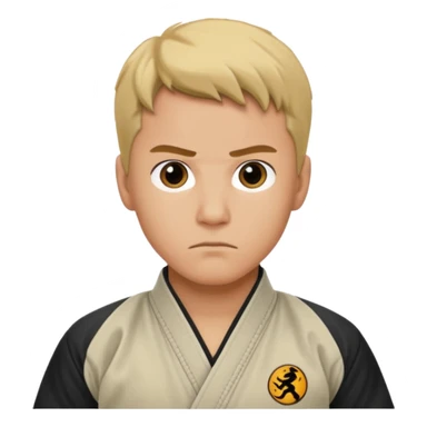 Miguel from Kobra Kai realistic  sticker