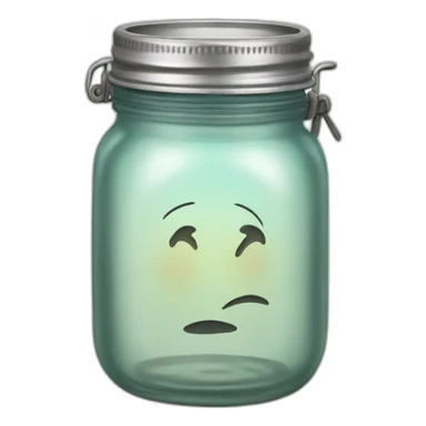 mason jar sticker