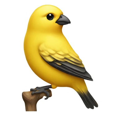 Yellow canary ( just one ) sticker