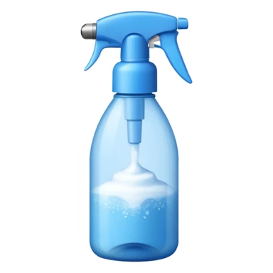 blue sea salt spray bottle emoji sticker